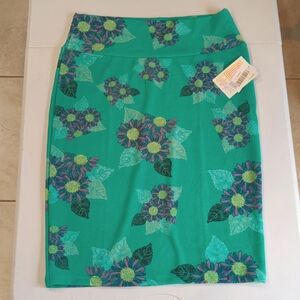 LuLaRoe Cassie Pencil Skirt Size Large NWT